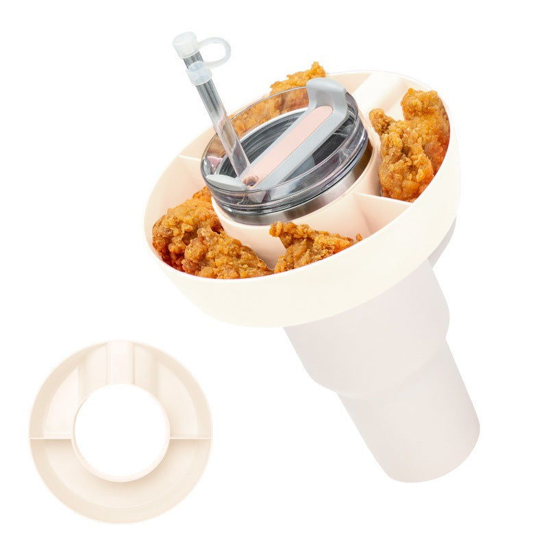 Wholesale 40oz Ice Cup Silicone Snack Platter